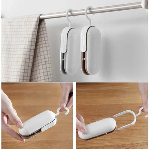 Mini Sealer Portable Heat Sealer Plastic Packaging Convenient Food Snacks Stickers And Seals